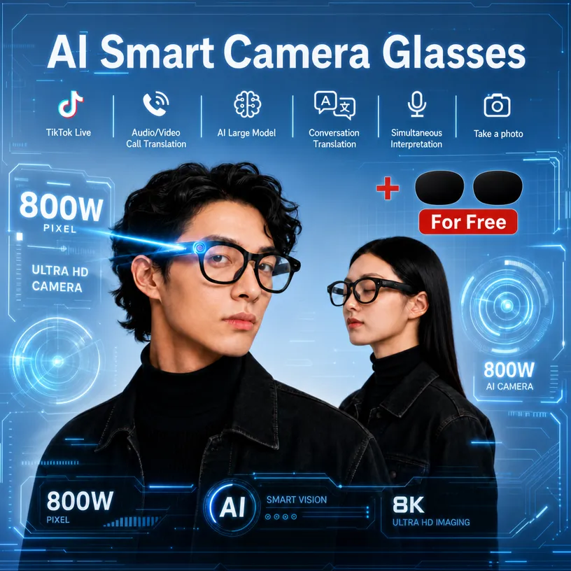 Audio Music Online Free - Lunettes de tir intelligentes IA, compatibles