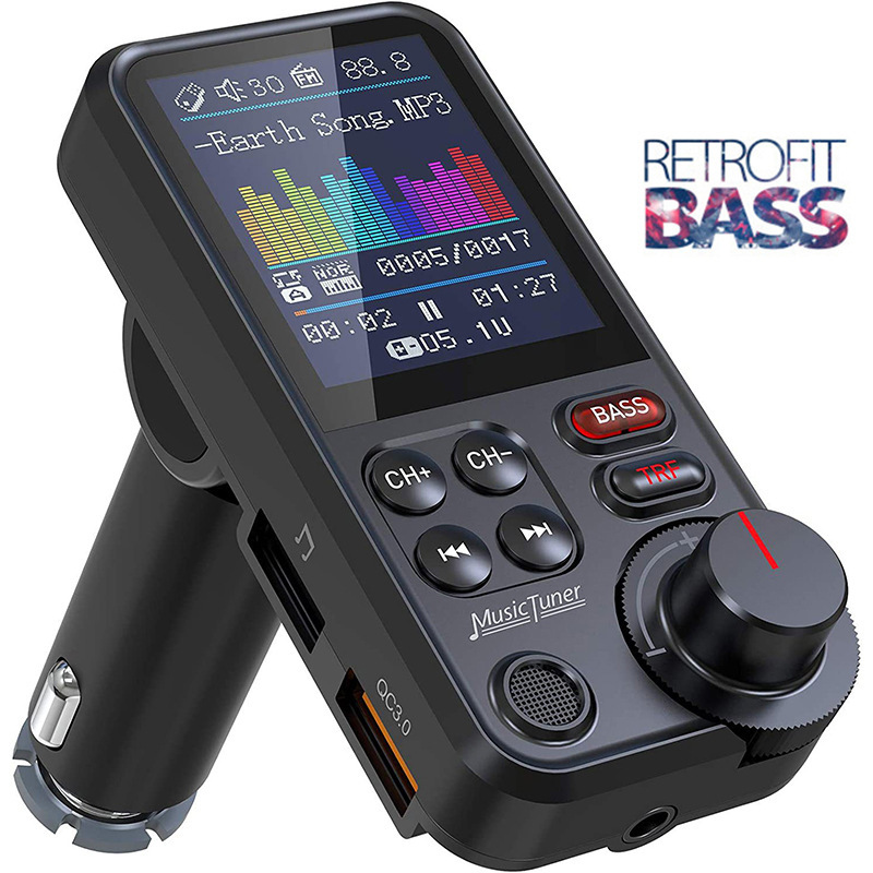 Audio Music Free Mp3 - Transmetteur FM sans fil pour voiture,
