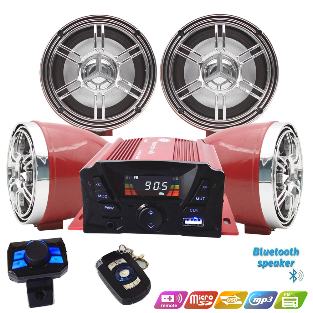 Audio Music Free Mp3 - Système d'amplification audio stéréo Bluetooth 12V