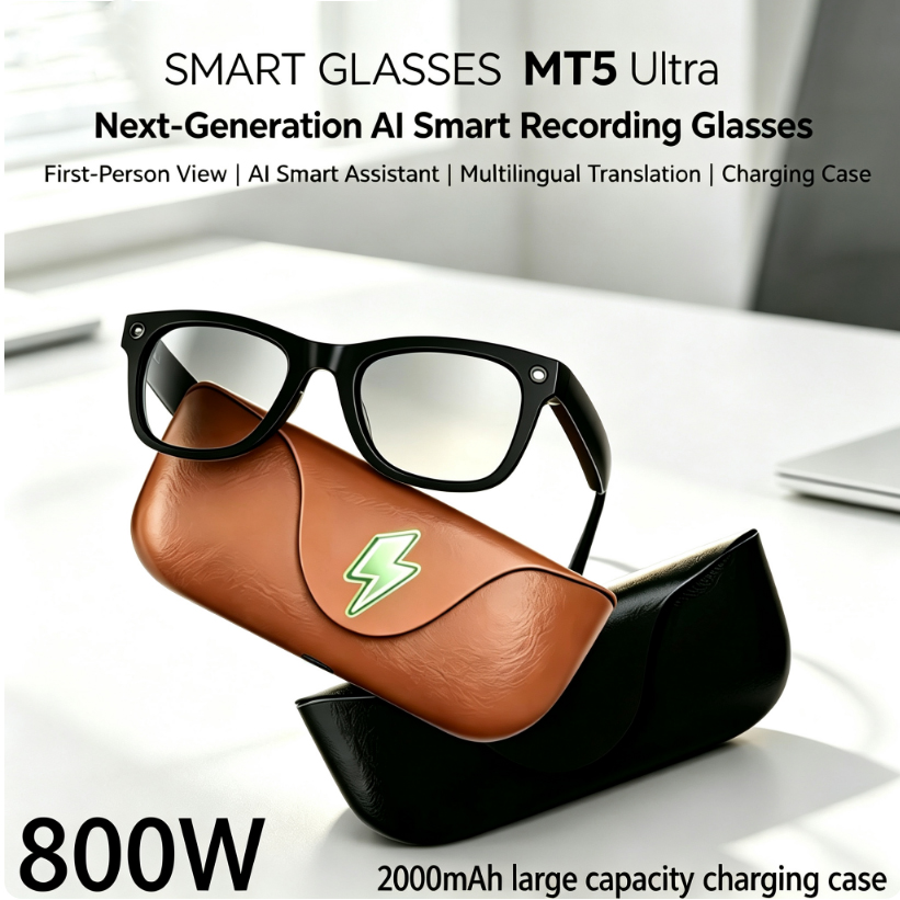 Audio Music For Video - Lunettes intelligentes IA 2026 HD avec