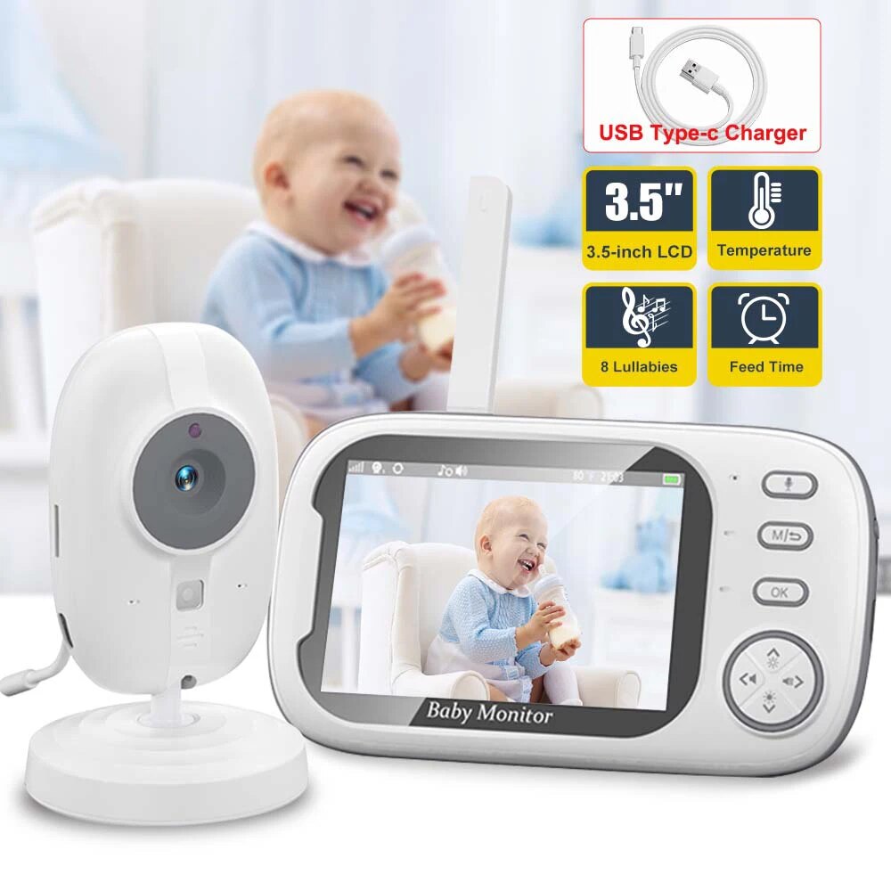 Audio Music For Video - Babyphone Vidéo 3.5G avec Vision Nocturne