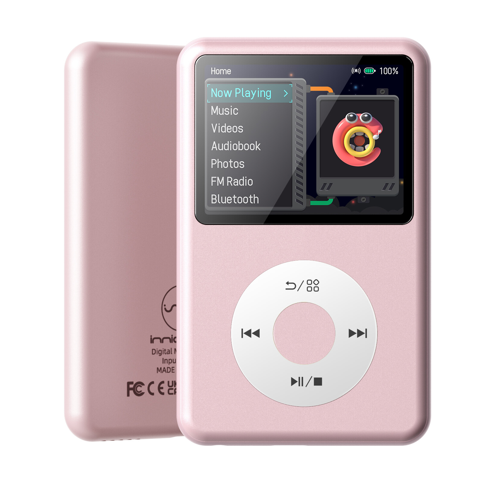 Audio Music Kids - Lecteur de musique MP3 avec Bluetooth,