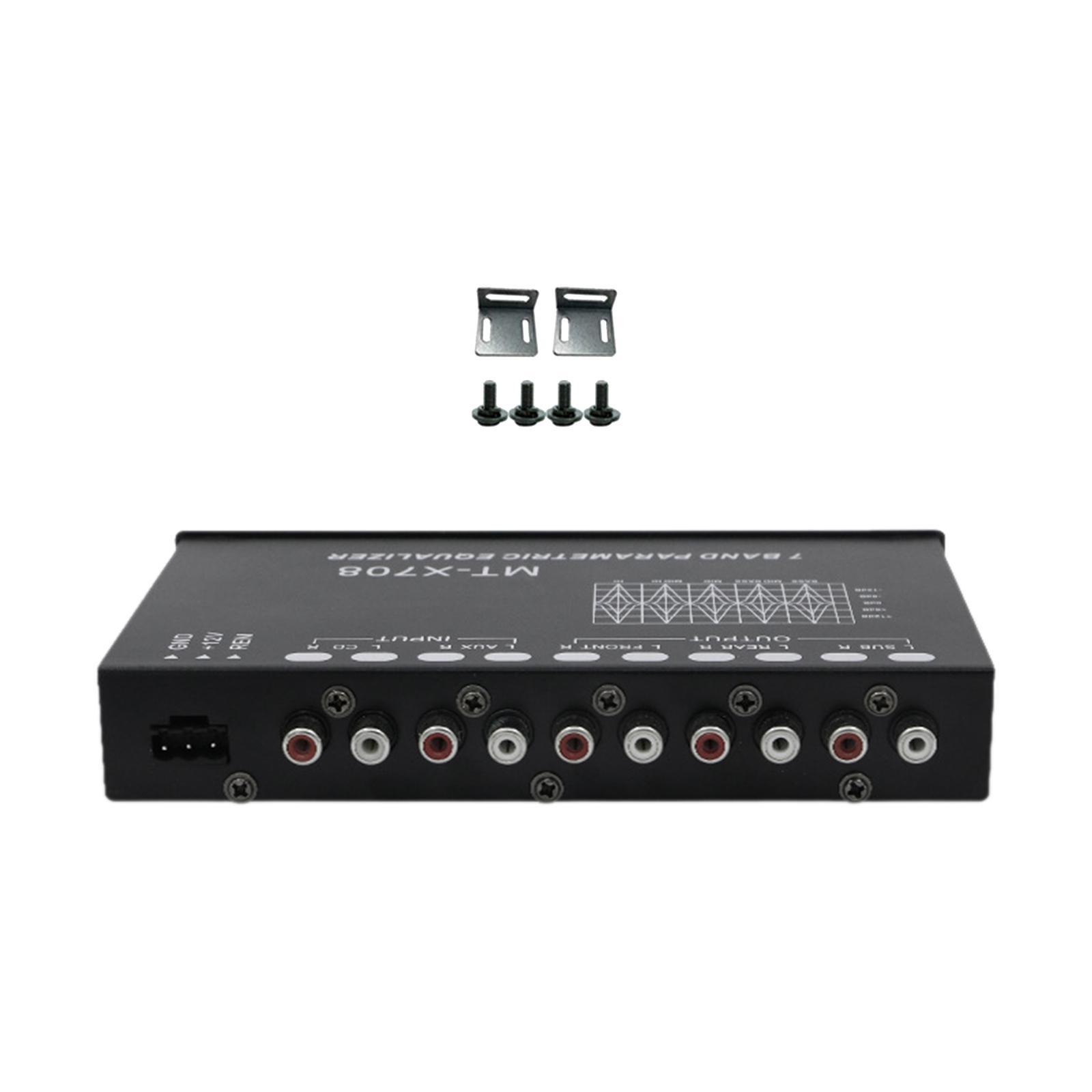 Égaliseur 7 bandes EQ, sortie  - Audio Music Equalizer avis et prix