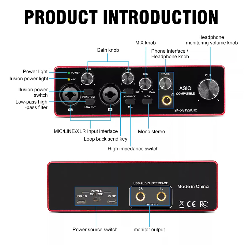 Interface audio USB portable Y - Audio Music Cut avis et prix