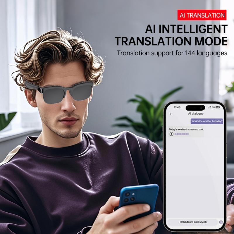 Lunettes audio intelligentes à - Audio Music For Video avis et prix