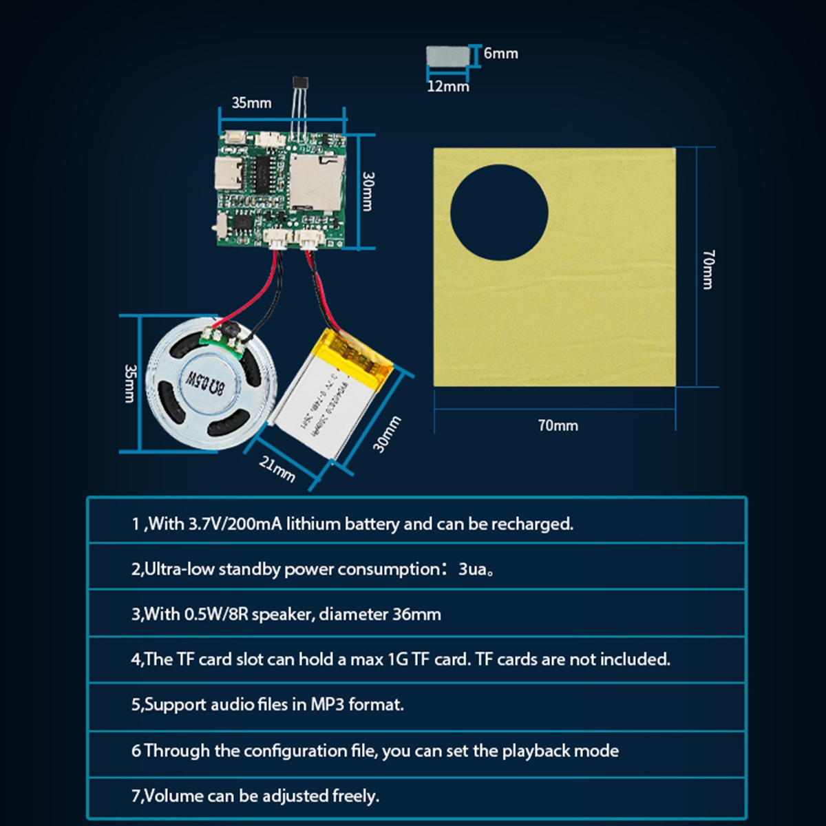 Module enregistreur sonore pro - Audio Music Free Download avis et prix