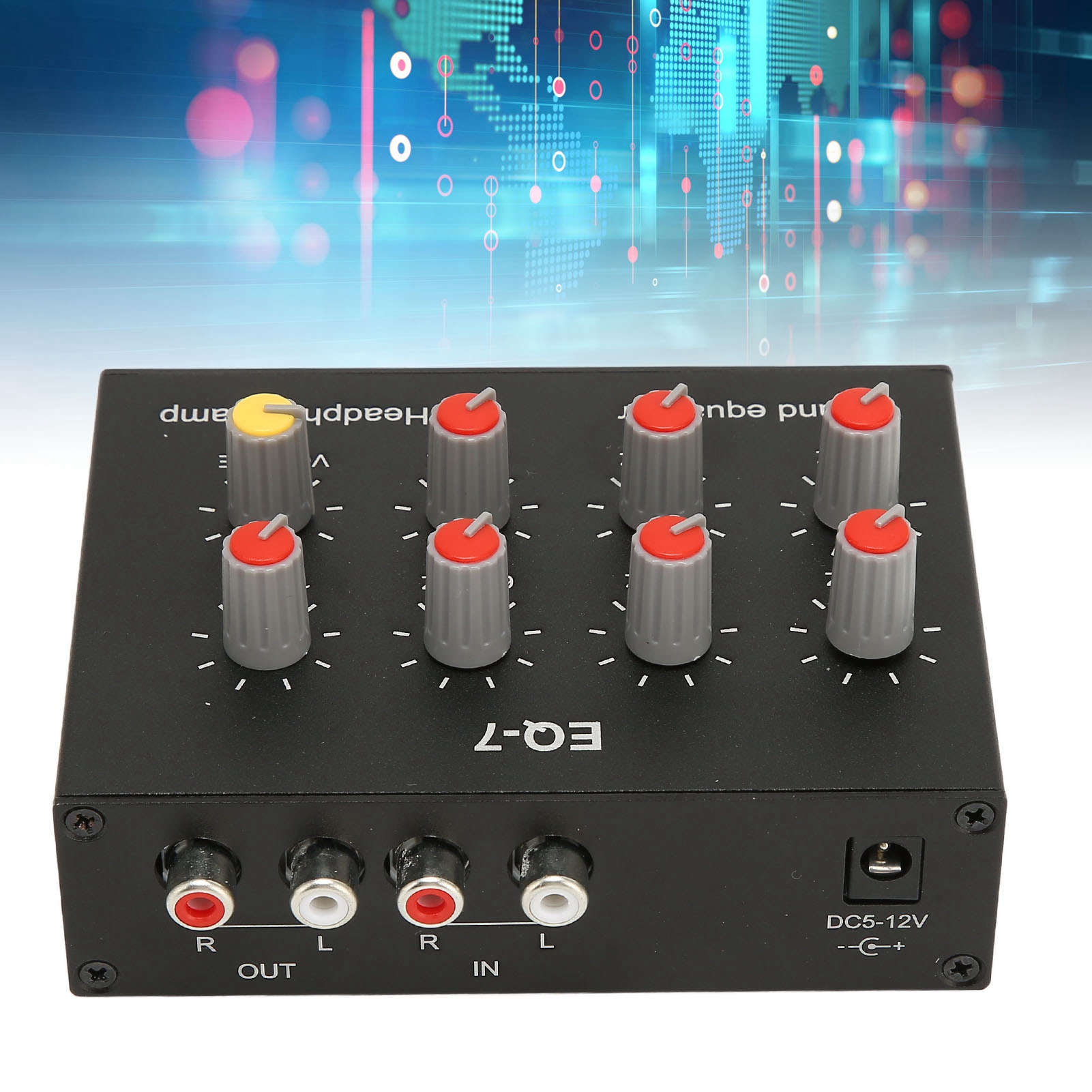Égaliseur sonore à 7 bandes, e - Audio Music Equalizer avis et prix