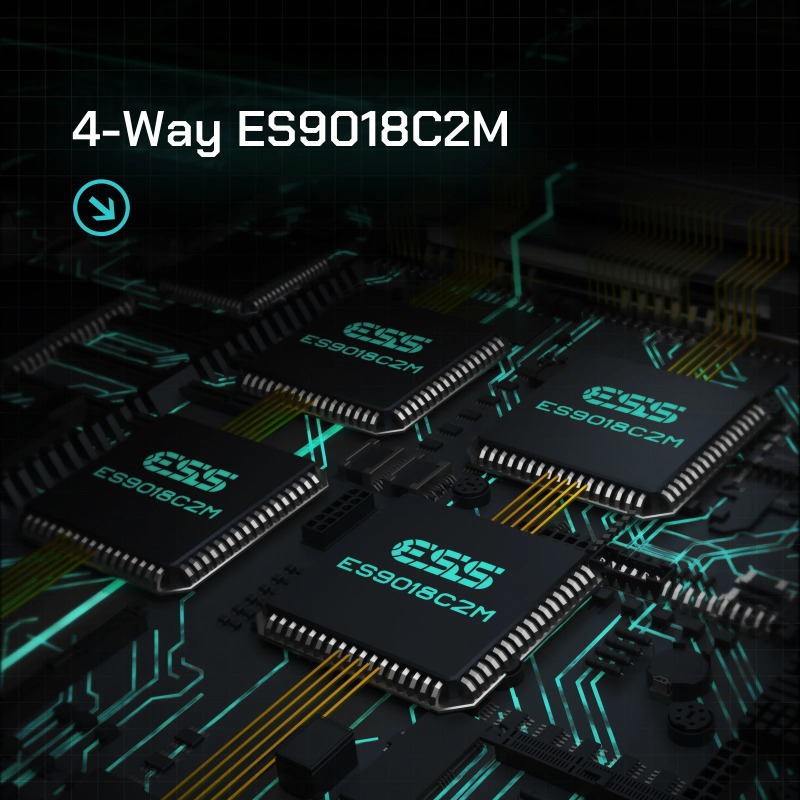 R4 MiDi Version ES9018Q2M * 4  - Audio Music Free Mp3 avis et prix