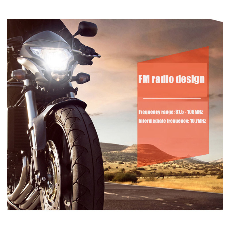 Audio FM pour moto, Radio AUX  - Audio Music Free Mp3 avis et prix