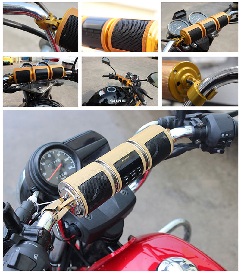 Audio FM pour moto, Radio AUX  - Audio Music Free Mp3 avis et prix