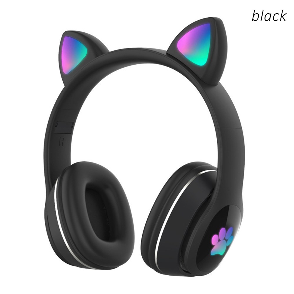 Mignon chat LED casque sans fi - Audio Music Kids avis et prix