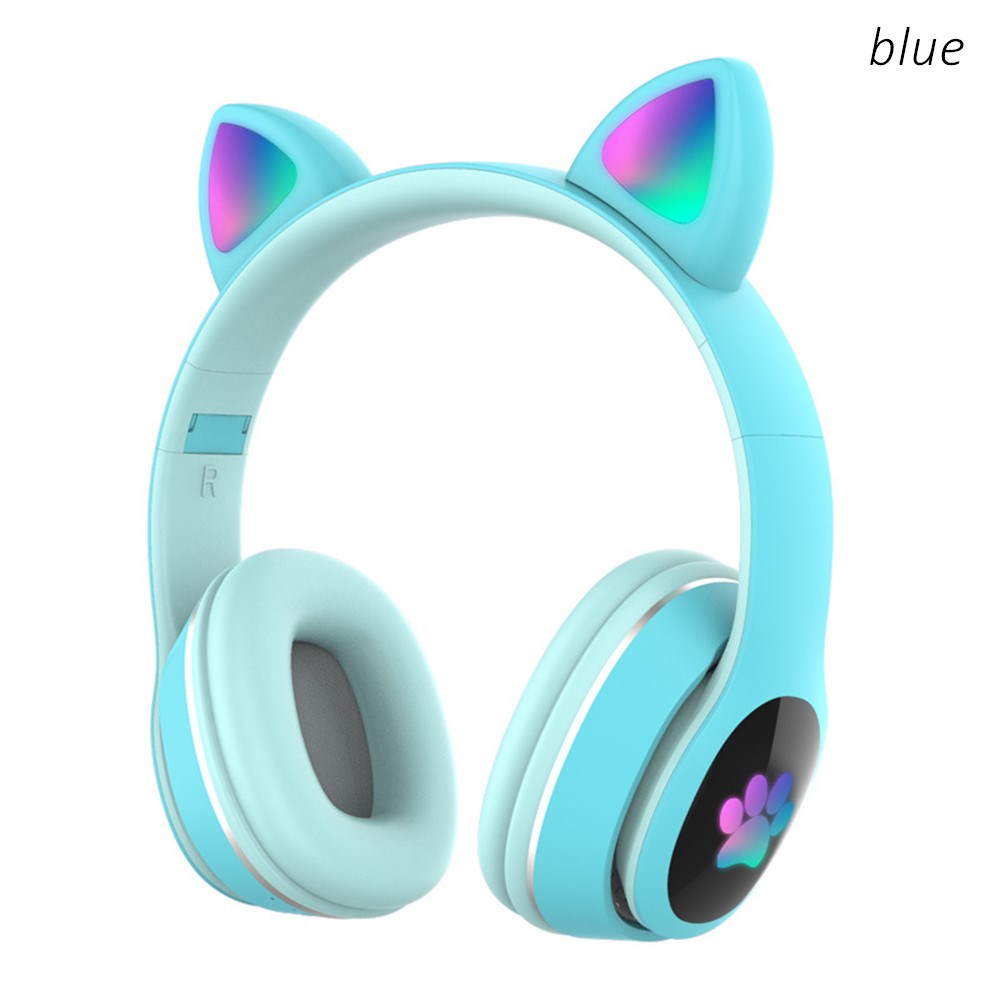 Mignon chat LED casque sans fi - Audio Music Kids avis et prix
