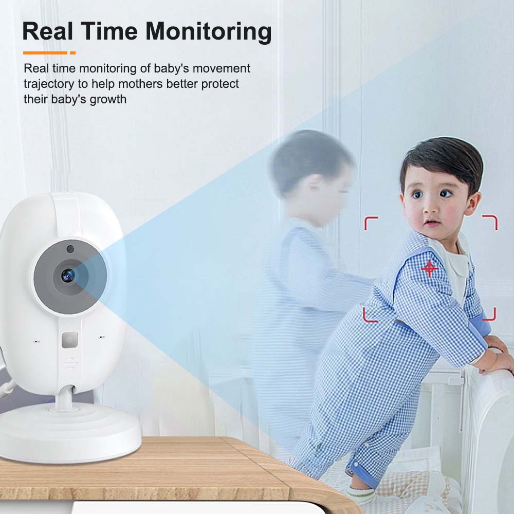 Babyphone Vidéo 3.5'', 2.4G, a - Audio Music Kids avis et prix