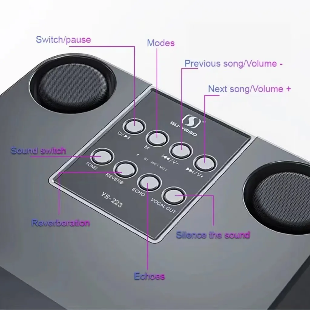 Enceinte Bluetooth portable av - Audio Music Kids avis et prix
